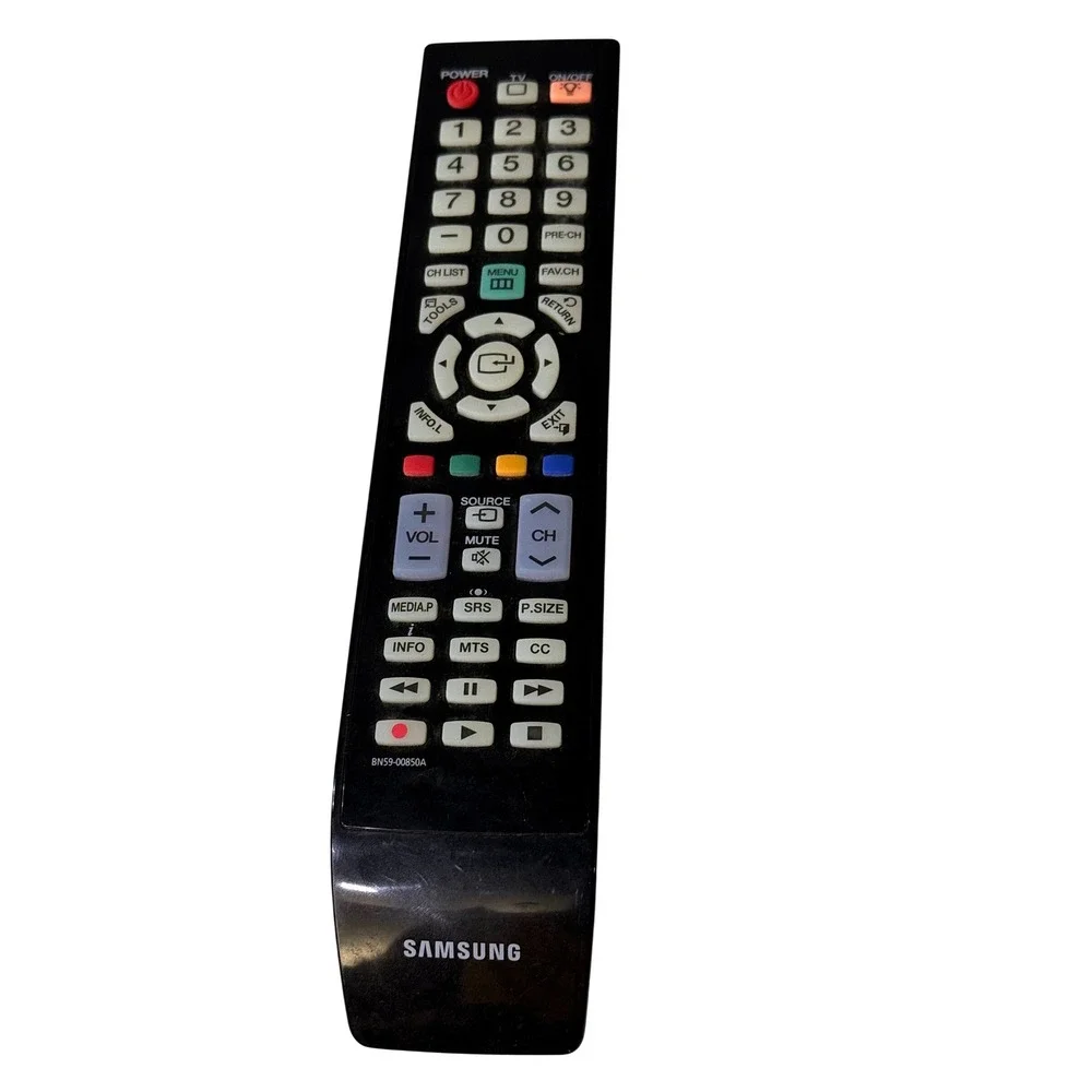 Samsung BN59-00850A TV Remote Control Black Replacement Accessory
